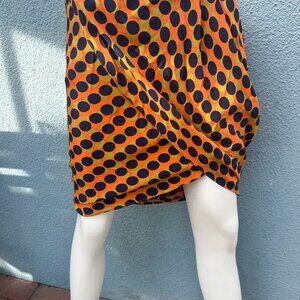 Gary Bigeni 100 Percent Silk Draped Mini Skirt – Size 1